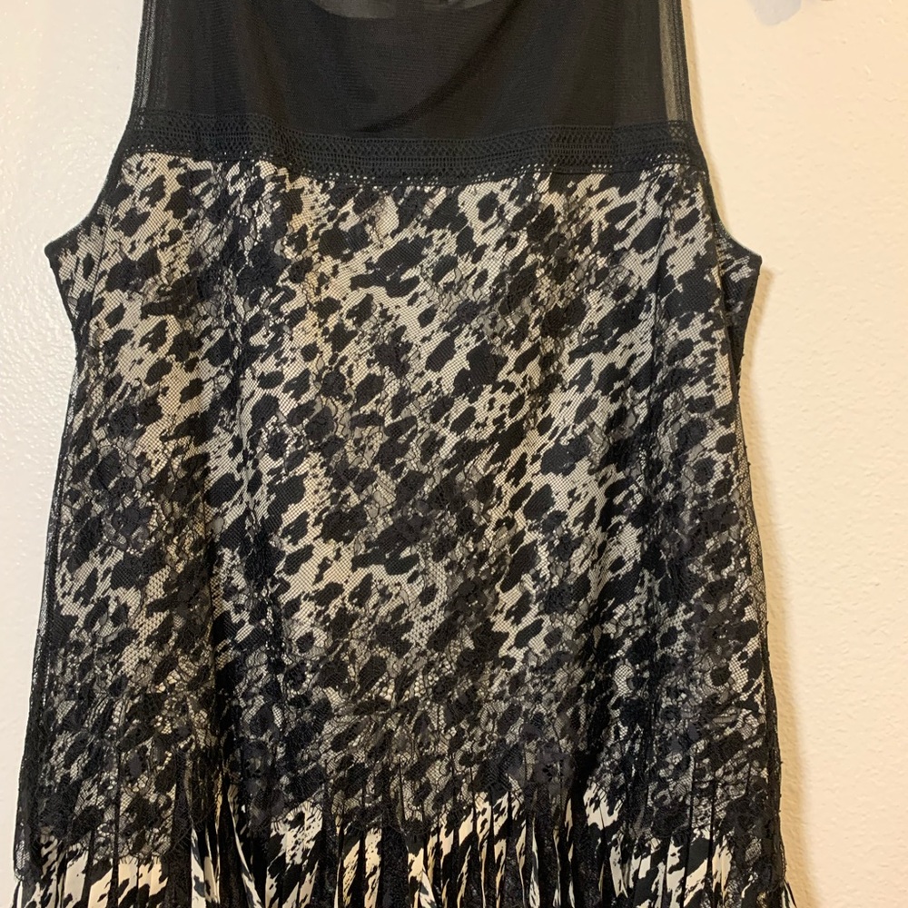 Ann Taylor. Size 10. Awwww wish I would have lost weight.